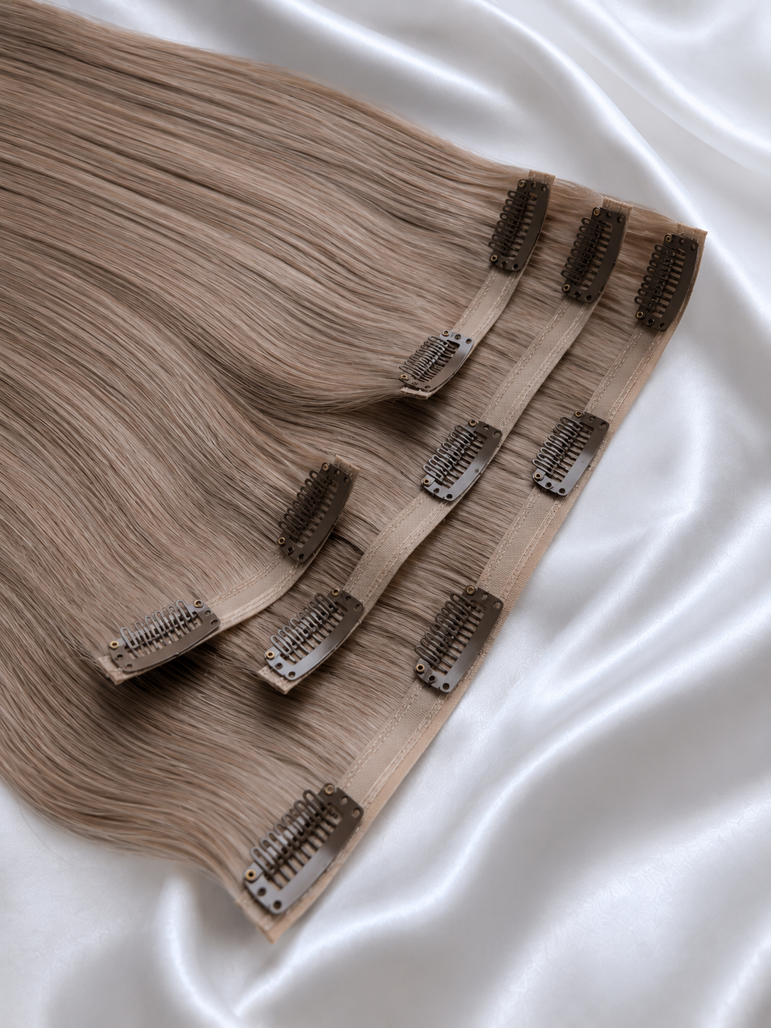 Seamless Clip-In | Ultra Volume 60 cm – Vienna Ash - Ariahair